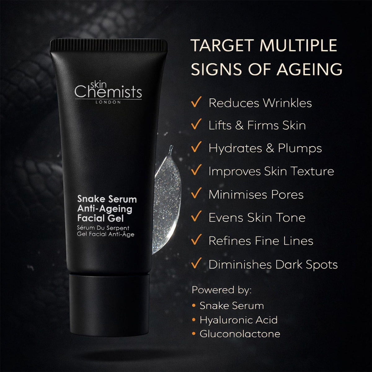 4% SYN-AKE® Snake Serum Facial Gel 30ml