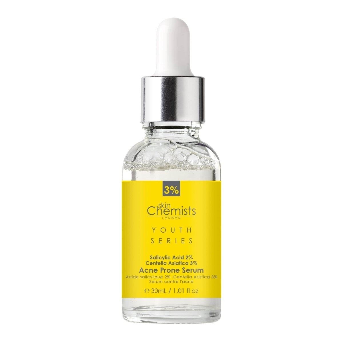 Acne Prone Serum Salicylic Acid 2%, Centella Asistica 3% 30ml