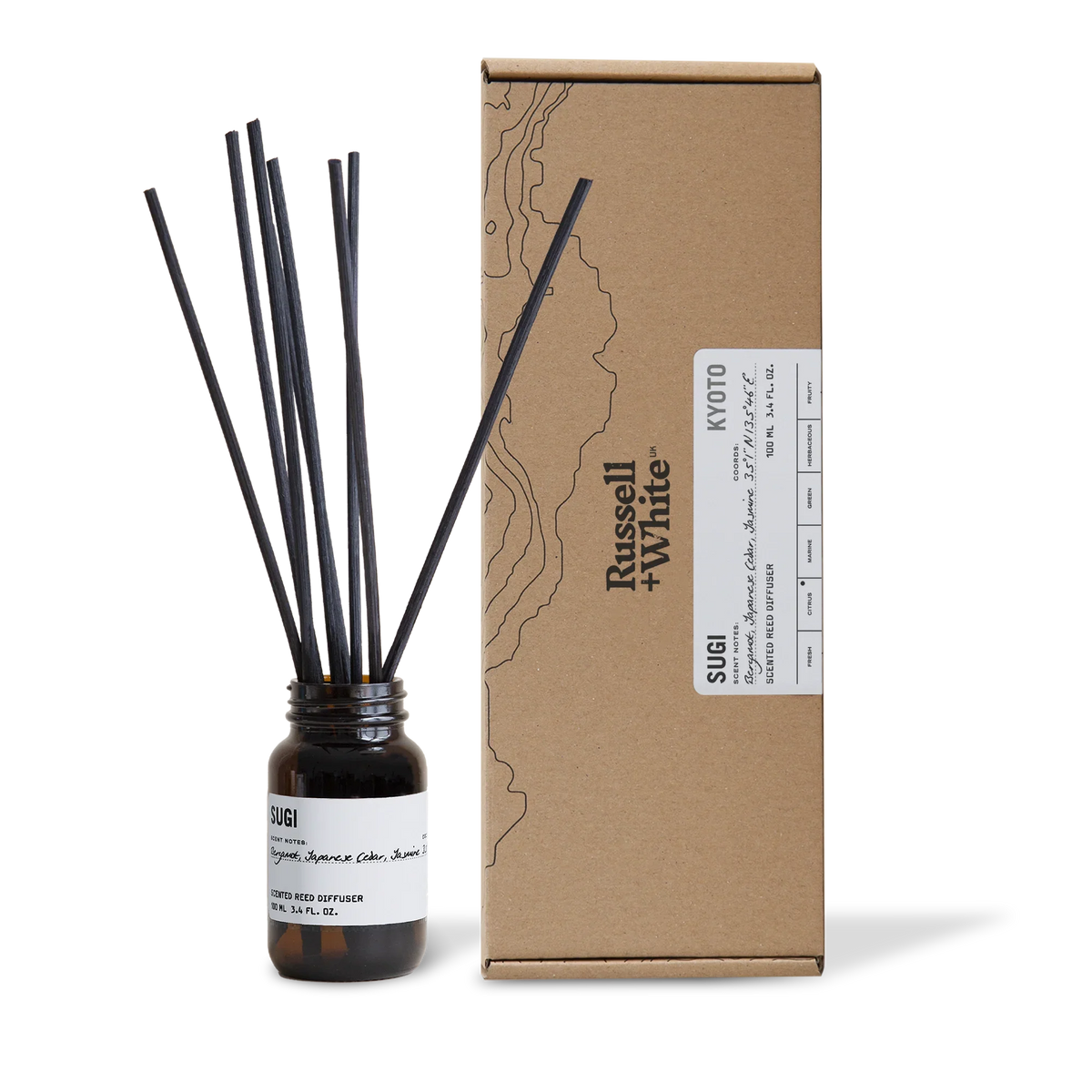 Sugi 100ml Reed Diffuser