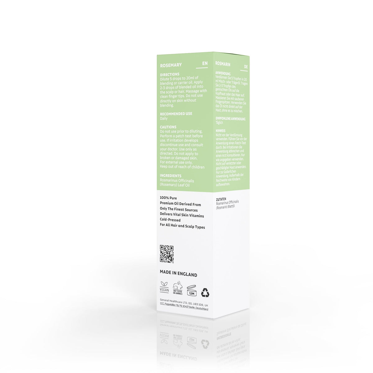 Dermavitamins 100% Pure Rosemary Oil