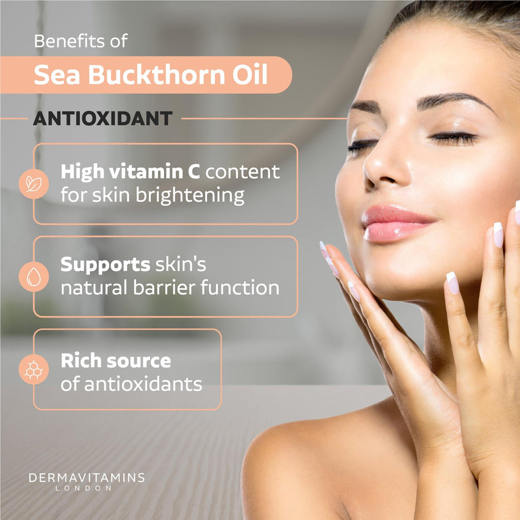 Dermavitamins 100% Pure Sea Buckthorn Oil