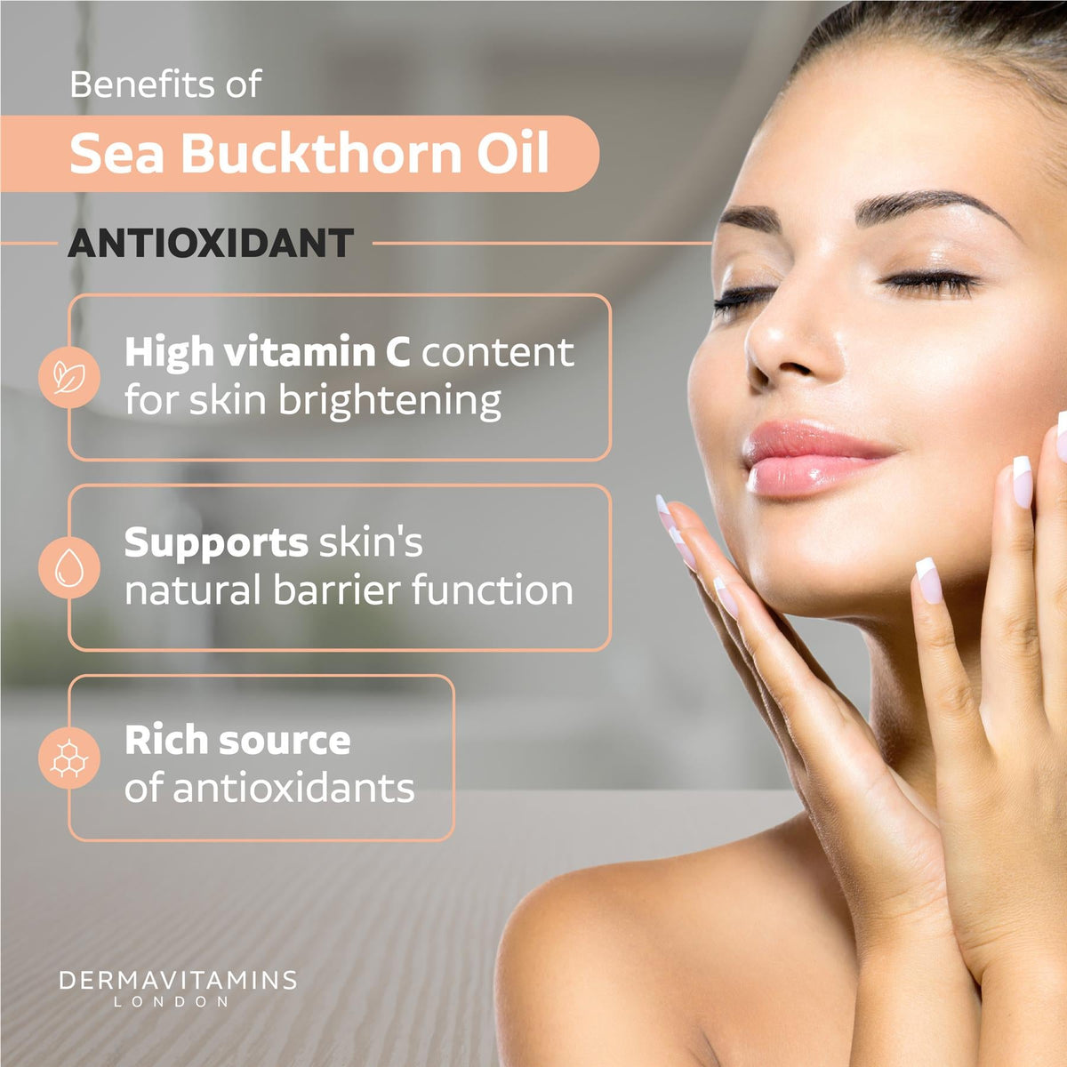 Dermavitamins 100% Pure Sea Buckthorn Oil