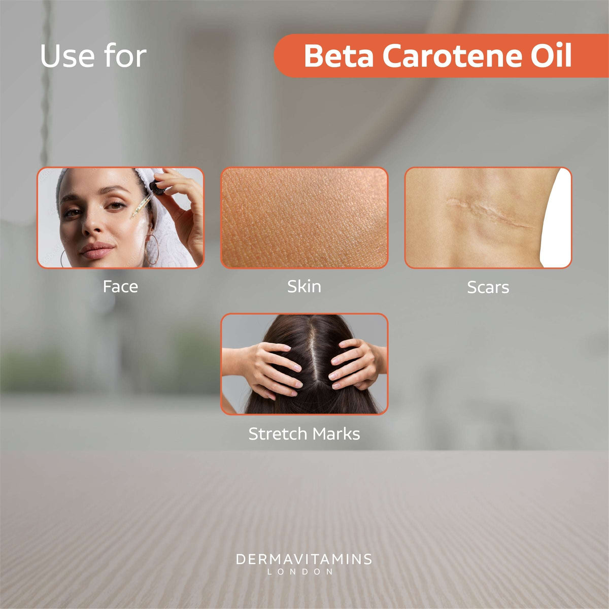 Dermavitamins Microalgae Beta Carotene Oil - 10ml