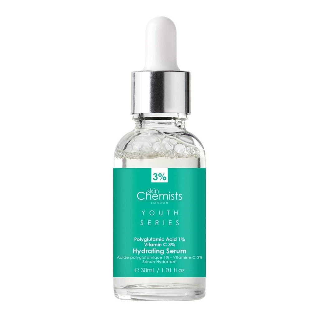 Hydrating Serum Polyglutamic Acid 1%, Vitamin C 3% 30ml